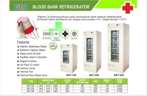 Blood refrigerator, Blood Bank Refrigerator, Bank Darah
